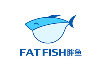 吳曉偉的胖魚休閑鞋品牌logologo設(shè)計