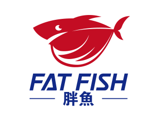 向正軍的胖魚休閑鞋品牌logologo設(shè)計