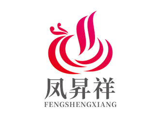 趙鵬的鳳昇祥  或  鳳昇祥食品logo設(shè)計