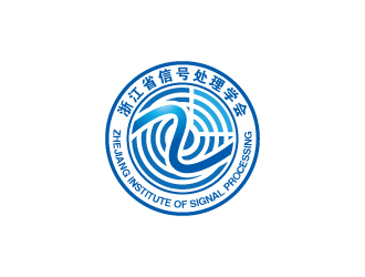 張俊的浙江省信號處理學會徽標logo設計logo設計