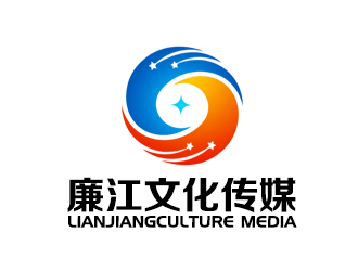 余亮亮的廉江文化傳媒logo設計