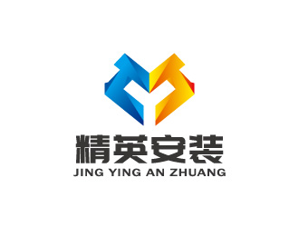 周金進(jìn)的精英安裝logo設(shè)計(jì)