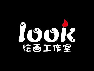 王濤的look繪畫工作室logo設(shè)計(jì)