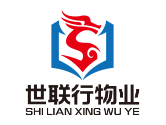 向正軍的清遠(yuǎn)市世聯(lián)行物業(yè)管理有限公司logo設(shè)計