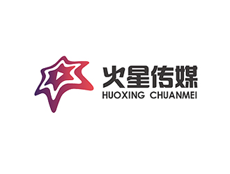 秦曉東的火星傳媒logo設(shè)計