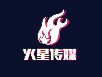 黃安悅的火星傳媒logo設(shè)計