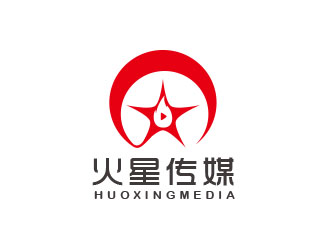 朱紅娟的火星傳媒logo設(shè)計