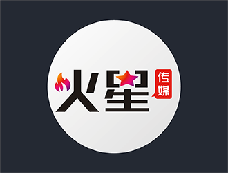 梁俊的火星傳媒logo設(shè)計