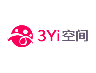 鐘炬的3 Yi 空間logo設(shè)計