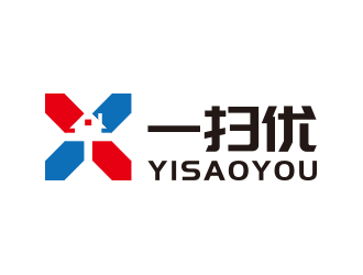 黃安悅的一掃優(yōu)logo設計