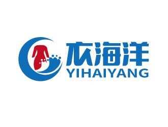 張俊的yihaiyang衣海洋logo設(shè)計