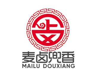 趙鵬的麥鹵兜香食品logo設計