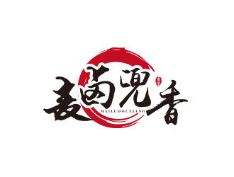 朱紅娟的麥鹵兜香食品logo設計