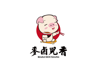 孫金澤的麥鹵兜香食品logo設計