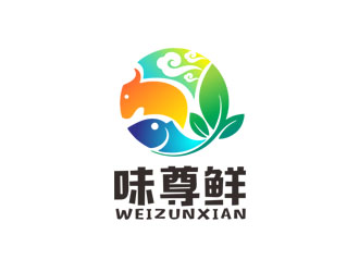 郭慶忠的味尊鮮logo設計