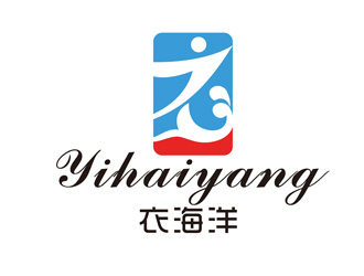 楊占斌的yihaiyang衣海洋logo設(shè)計