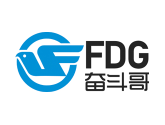 趙鵬的FDG奮斗哥logo設(shè)計(jì)