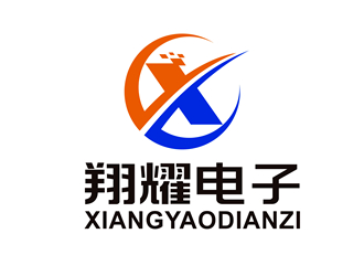 唐國強的湖北翔耀電子科技有限公司logo設計