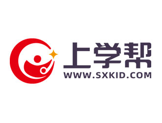 鐘炬的上學幫logo設計