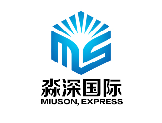 余亮亮的淼深國際跨境出口logo設計