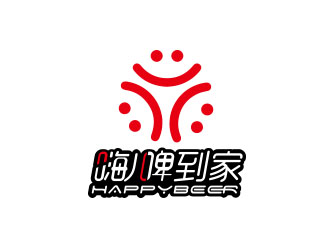 陳川的嗨兒啤到家店鋪logo設計logo設計