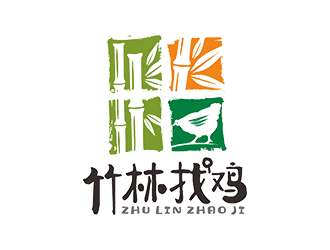 竹林找雞農業(yè)標志設計logo設計