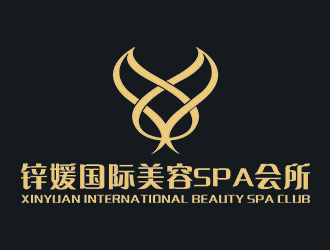 鄭錦尚的鋅媛國際美容SPA會所logo設(shè)計