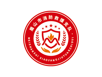 王濤的眉山市消防救援支隊(duì)logo設(shè)計(jì)