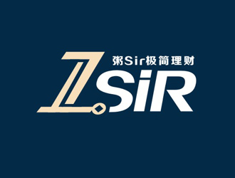 楊占斌的粥Sir極簡(jiǎn)理財(cái)標(biāo)志設(shè)計(jì)logo設(shè)計(jì)