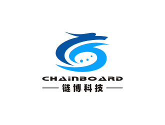 姜彥海的鏈博科技公司logologo設(shè)計