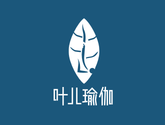 姜彥海的葉兒瑜伽logo設計