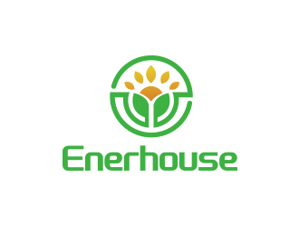 秦曉東的Enerhouselogo設計