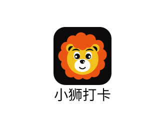 張俊的小獅打卡logo設(shè)計(jì)