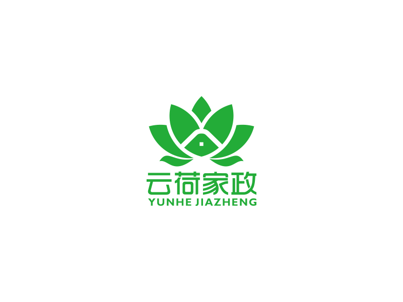 上海云荷家政服務(wù)有限公司logo設(shè)計(jì)