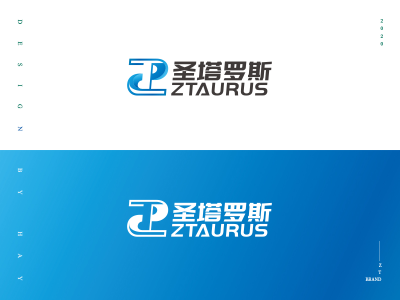 圣塔羅斯文化傳媒有限公司 ZTAURUSlogo設(shè)計(jì)