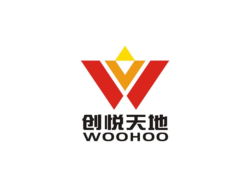 周都響的中文名：創(chuàng)悅天地    ；  英文名：WOOHOOlogo設(shè)計