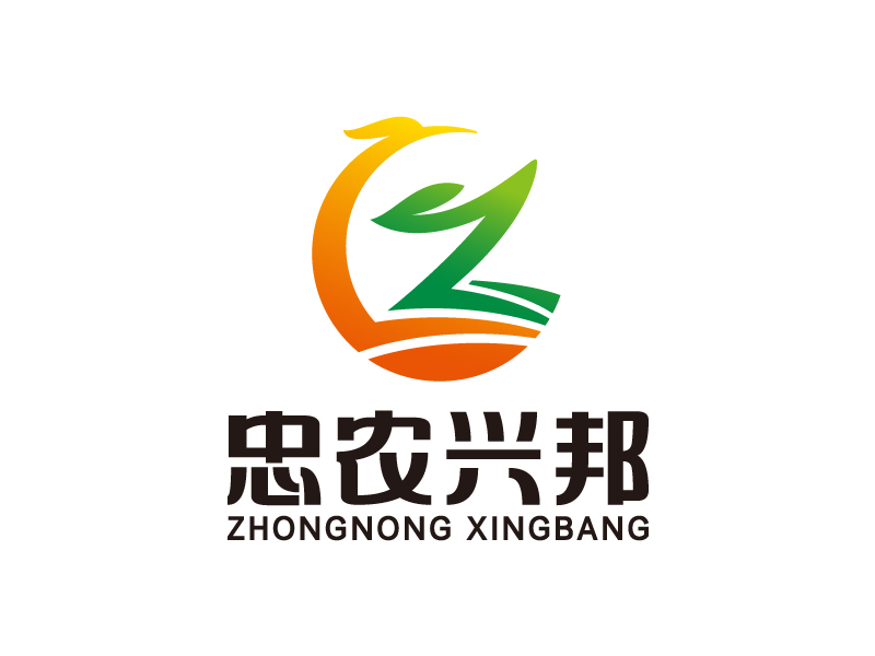 葉美寶的忠農(nóng)興邦logo設(shè)計(jì)