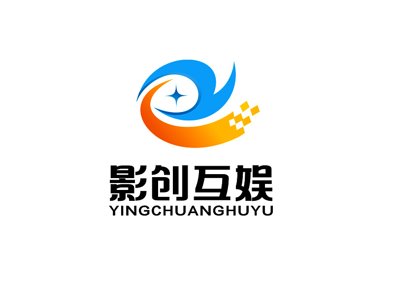 李杰的甘肅影創(chuàng)互娛數(shù)字科技有限公司logo設(shè)計(jì)