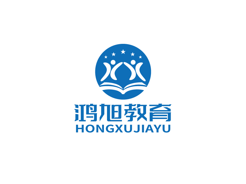 張俊的青島鴻旭教育交流有限公司logo設(shè)計(jì)