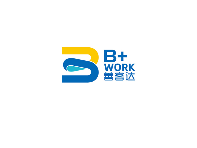 B+WORK  善客達(dá)logo設(shè)計