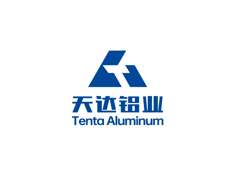 馬丞的天達(dá)鋁業(yè)    Tenta Aluminumlogo設(shè)計(jì)