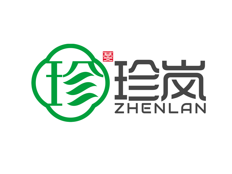 趙鵬的珍嵐logo設(shè)計