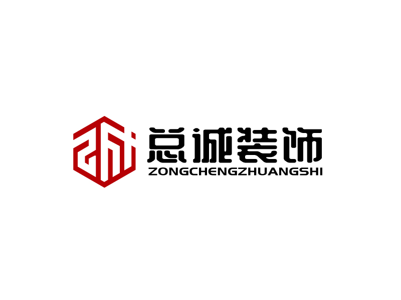 張俊的上?？傉\裝飾材料有限公司logologo設計