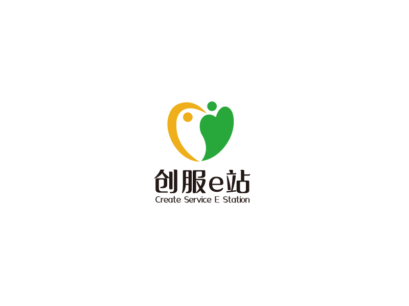 高明奇的創(chuàng)服e站logo設計