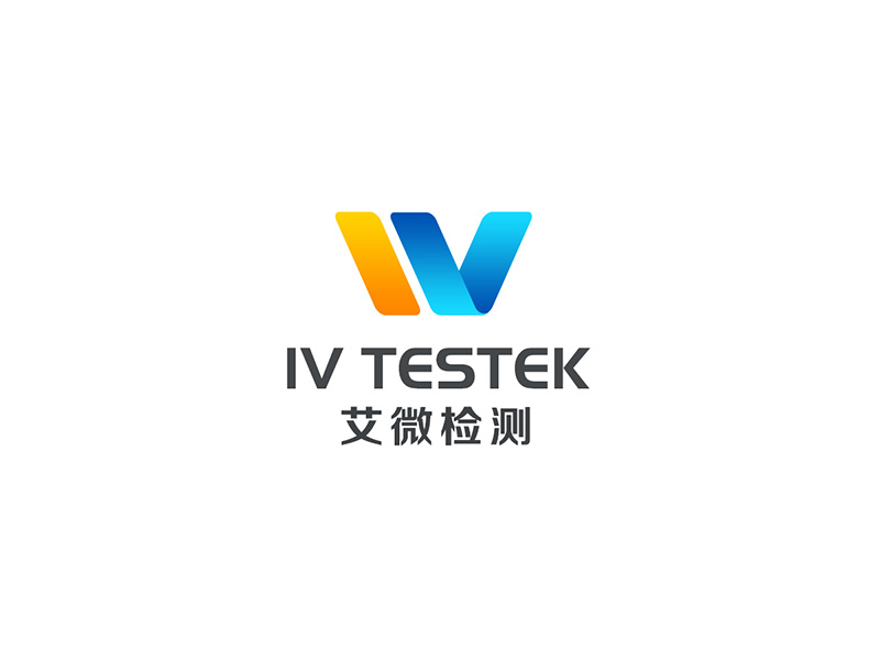 艾微檢測/IV Testeklogo設(shè)計