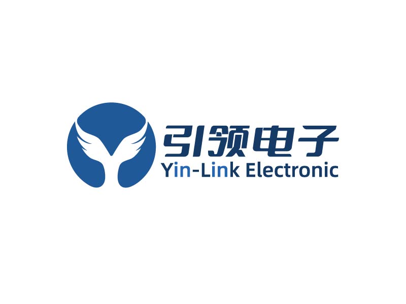 魏娟的引領(lǐng)電子/Yin-Link Electroniclogo設(shè)計