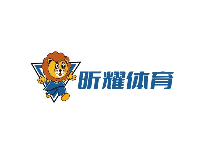 張俊的昕耀體育，副標題：SPARKLE SPORTSlogo設計