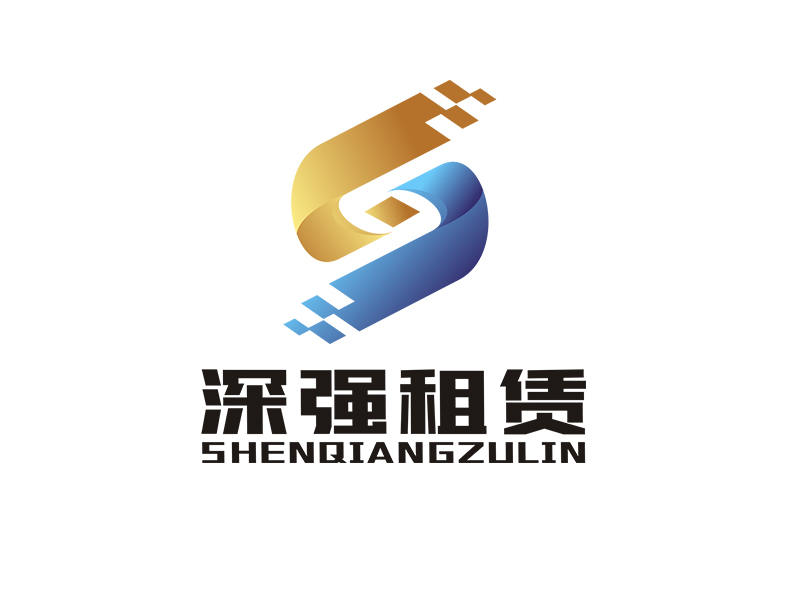 李杰的深強租賃logo設(shè)計