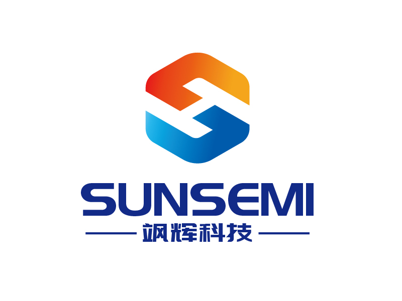 張俊的Sunsemi/颯輝科技(蘇州)有限公司logo設(shè)計