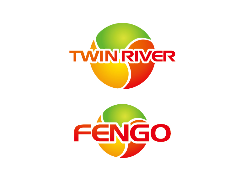 張俊的FENGO 和 TWIN RIVERlogo設(shè)計(jì)